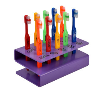 OHP25 Junior Toothbrush printed with Sports symbols