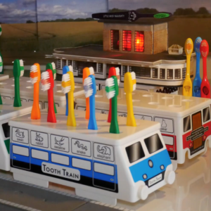 The Toothbrush Train