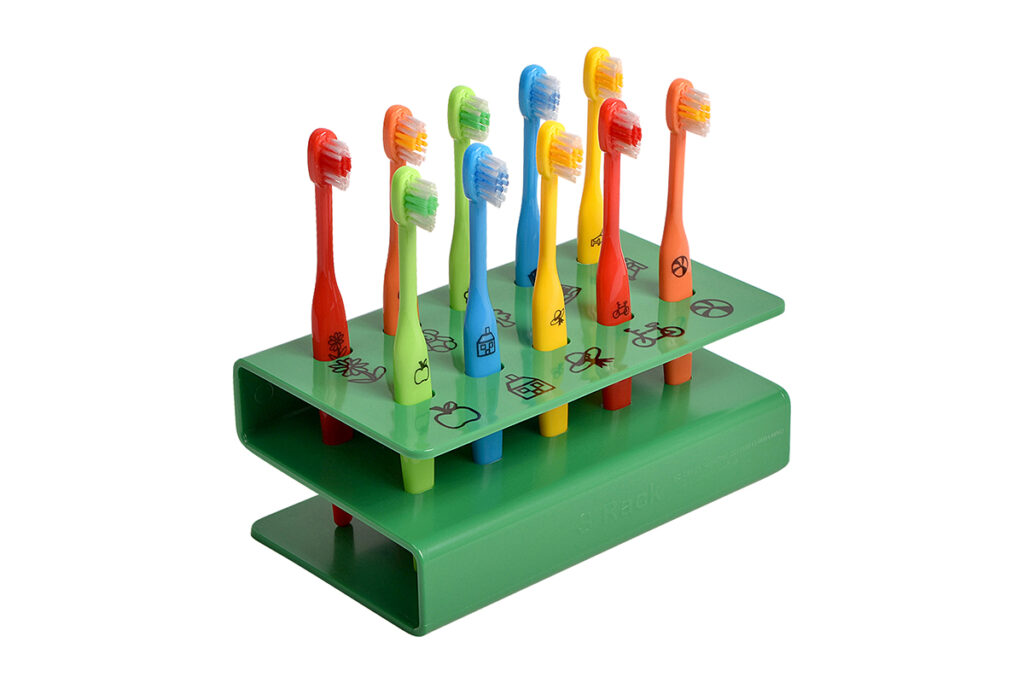 S Rack 10 with Brushes